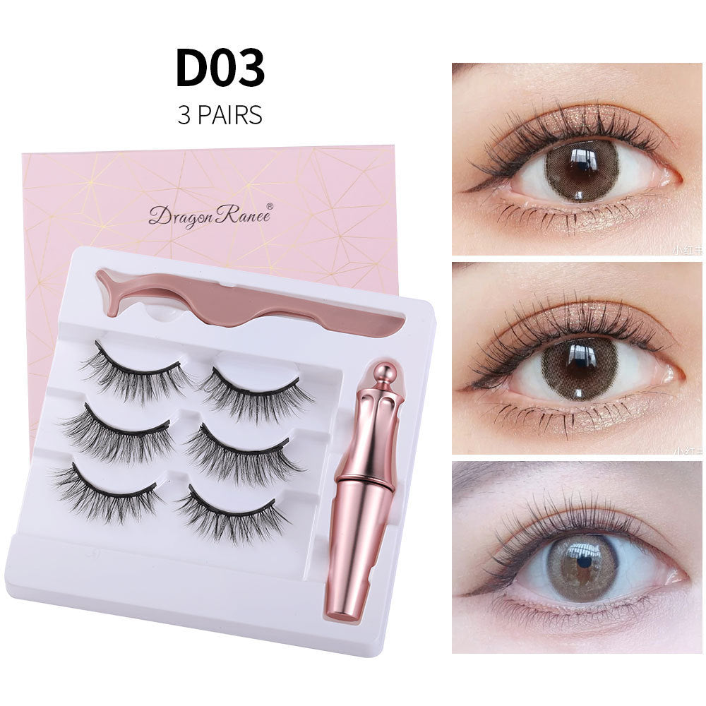 Natural Long Lasting Magnetic Liquid Eyeliner & Magnetic False Eyelashes & Tweezer Set Make up Set Natural Long Lasting Magnetic Liquid Eyeliner & Magnetic False Eyelashes & Tweezer Set Make up Set